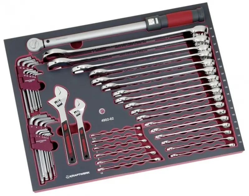 COMPLETO EVA - souprava klíčů 44ks KRAFTWERK (KRAF-KR-4902-02)