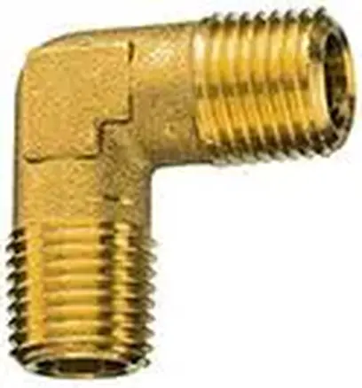 Koleno, mosaz AG/AG R3/8" RIEGLER