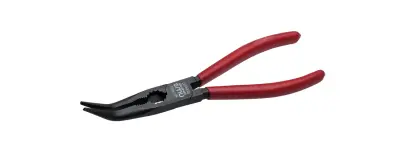 Kleště telefonní 45° zahnuté 205 mm, plastové návleky NWS (NWS141-62-205)