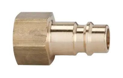 Nástrčná vsuvka, mosaz pro spojku, jmenovitá světlost 7,2mm Vnitřní závit G 3/8" RIEGLER