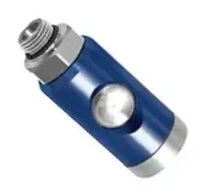 Bezpečnostní spojka a tlačítko otočné 7,4mm vnější závit G1/2" RIEGLER