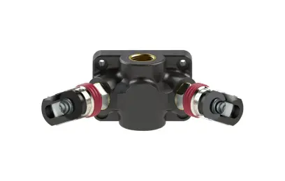 Rozbočovací krabice, plast, vnitřní závit 1xG1/2" na 3x otočnou spojku 7,2 RIEGLER