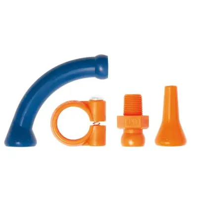 Sada kolena na hadice 8 ks. 90° 1/4" LOC-LINE