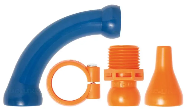 Sada kolena na hadice 8 k s. 90° 1/2" LOC-LINE