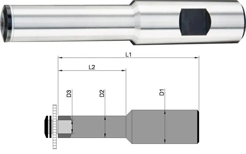 Upinac piloveho listu D1835B D 100 x 22 mm Tschorn (EDE26580041)