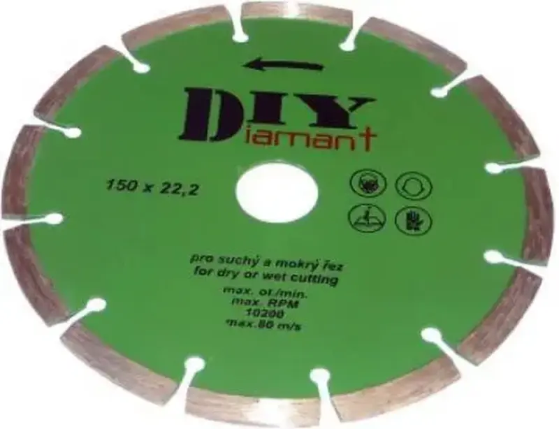 DIYS 125 - Diamantový kotouč  pr. 125 mm segmentový