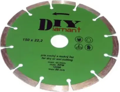 DIYS 150 - Diamantový kotouč segmentový pr. 150 mm
