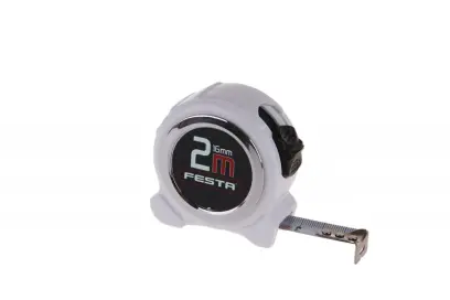 Svinovací metr FESTA 2mx16mm Bílý (L11226)