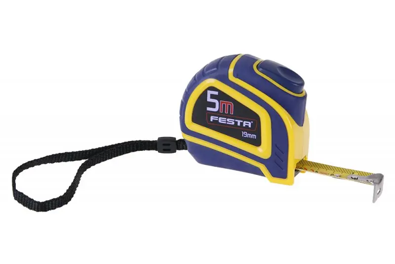 Svinovací metr FESTA 5mx19mm, nylon (L11345)