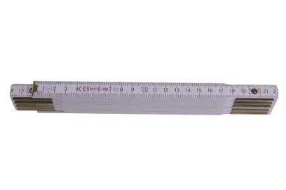 Skládací metr o délce 2m - PROFI dřevo bílý, Levior 13020 (L13020)