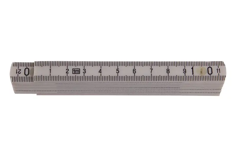 Skládací metr o délce 1m - plastový mini, Levior L13210 (L13210)