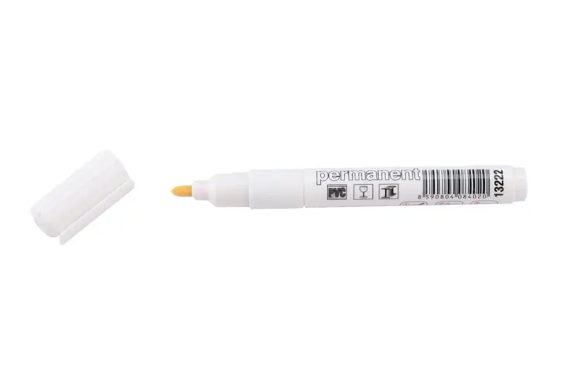 Permanentní značkovač-bílá barva,plast, Levior 13222 (L13222)