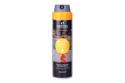 Sprej fluorescenční IDEAL, oranžový,500ml,12m, Levior 13257 (L13257)
