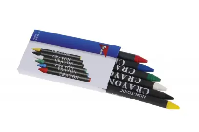 Sada barevných voskových tužek 6 ks (L13277)