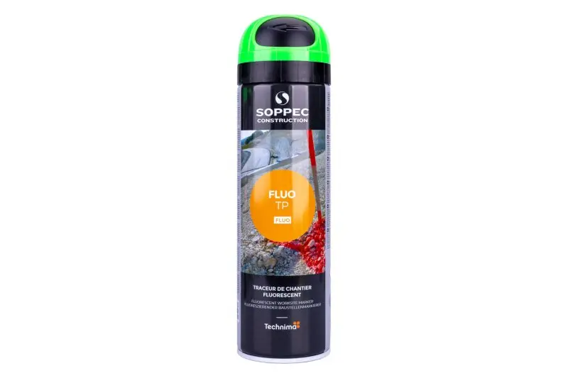 Sprej fluorescenční FLUO, zelený, 500ml, 12m, Levior 13353 (L13353)