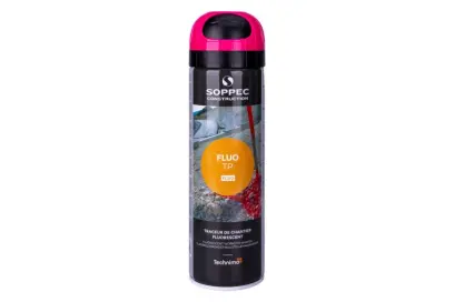Sprej fluorescenční FLUO, růžový, 500ml, 12m, Levior 13354 (L13354)