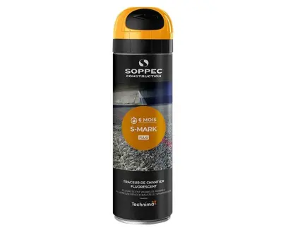 Sprej fluorescenční S-MARK 6M oranžový 500ml (L13362)