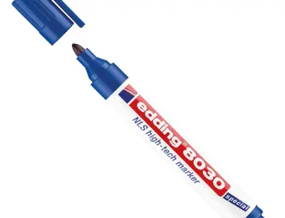 Permanentní popisovač 8030 NLS, modrý tloušťka 1,5–3 mm Edding