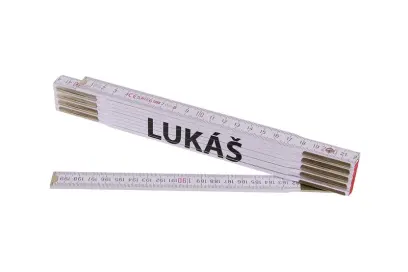 Skládací stůl 2m LUKÁŠ (PROFI,bílý,dřevo), Levior 13417 (L13417)