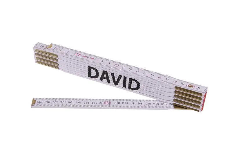Skládací stůl 2m DAVID (PROFI,bílý,dřevo), Levior 13418 (L13418)