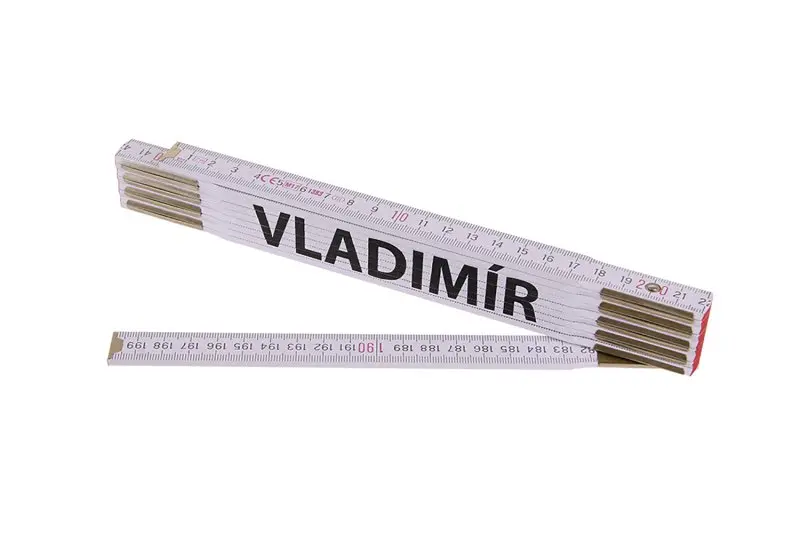 Skládací stůl 2m VLADIMÍR (PROFI,bílý,dřevo), Levior 13419 (L13419)