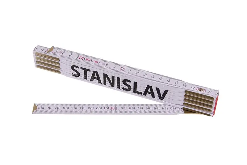 Skládací stůl 2m STANISLAV (PROFI,bílý,dřevo), Levior 13423 (L13423)