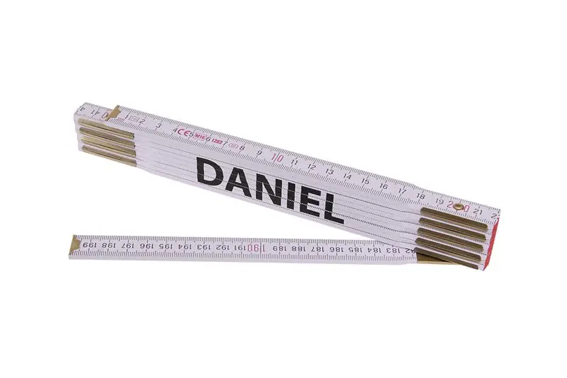 Skládací stůl 2m DANIEL (PROFI,bílý,dřevo), Levior 13426 (L13426)