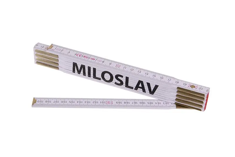Skládací stůl 2m MILOSLAV (PROFI,bílý,dřevo), Levior 13431 (L13431)