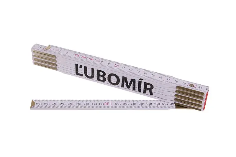 Skládací stůl 2m ĹUBOMÍR (PROFI,bílý,dřevo), Levior 13446 (L13446)