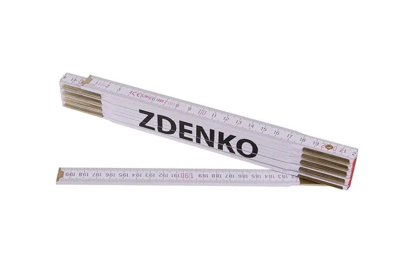 Skládací stůl 2m ZDENKO (PROFI,bílý,dřevo), Levior 13450 (L13450)