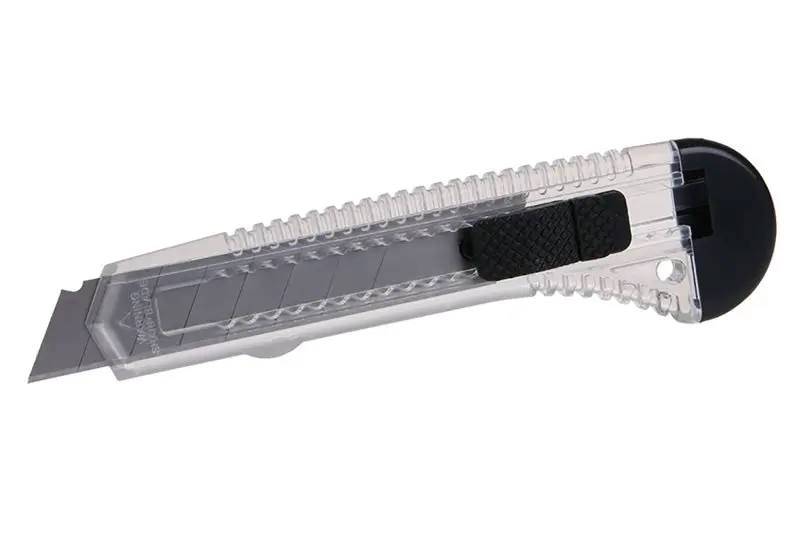Odlamovací nůž 18mm P 204, tlačítková aretace, Levior 16024 (L16024)