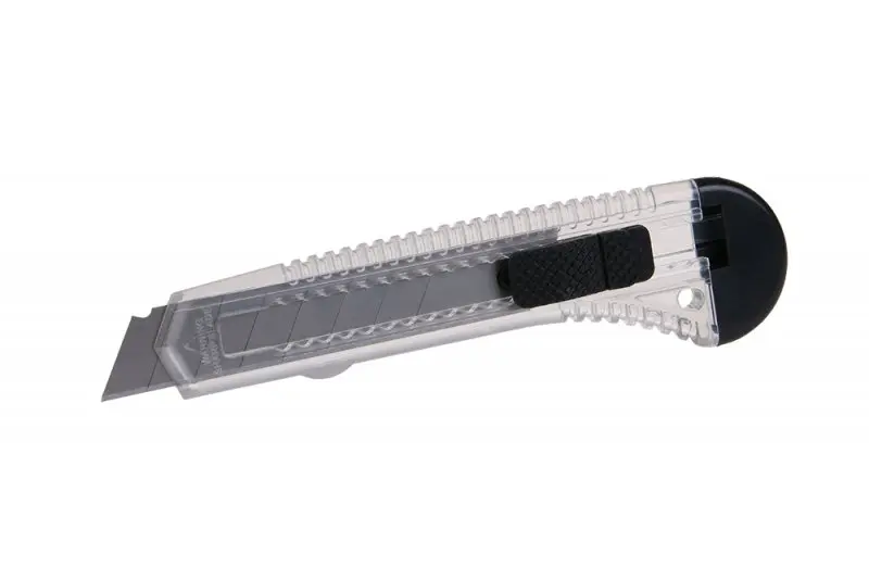 P 204-odlamovací nůž 18mm,tlač.aretace (L16024)