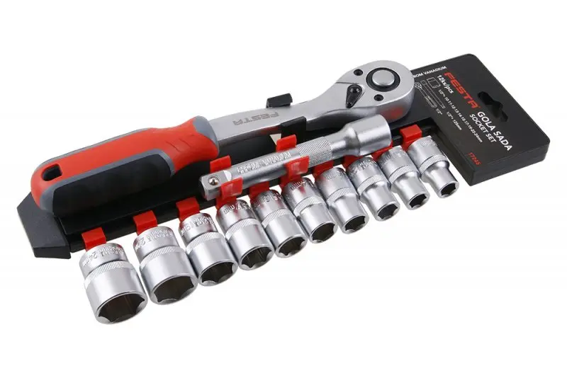 Gola sada + ráčna 1/2" 12ks (L17245)