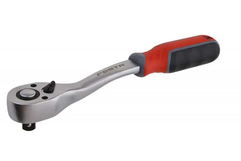 Profi ráčna vyhnutá 1/4" 36z CrV (L17294)