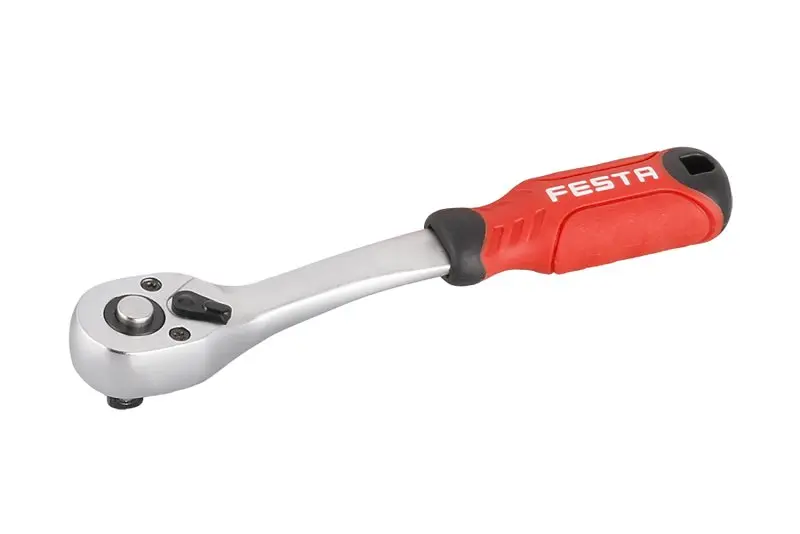 Profi ráčna vyhnutá 1/4" 72z CrV, FESTA 17297 (L17297)