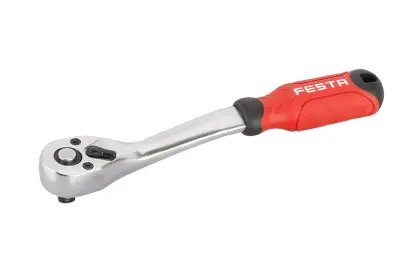 Profi ráčna vyhnutá 3/8" 72z CrV, FESTA 17298 (L17298)