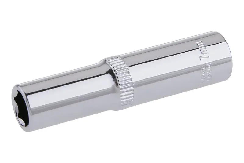 Nástrčná hlavice prodloužená 1/4" CrVa 7mm, FESTA 17863 (L17863)