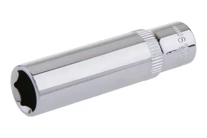 Nástrčná hlavice prodloužená 1/4" CrVa 9mm, FESTA 17865 (L17865)