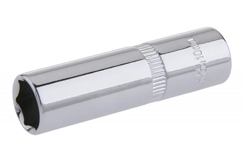 Hlavice prodloužená 1/4" CrVa 10mm (L17866)