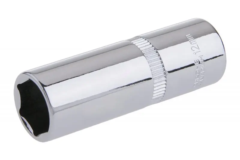 Hlavice prodloužená 1/4" CrVa 12mm (L17868)