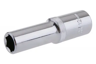 Hlavice prodloužená 1/2" CrVa 12mm (L17873)