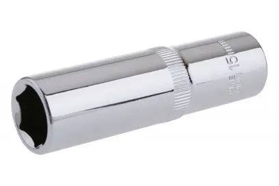 Hlavice prodloužená 1/2" CrVa 15mm (L17876)