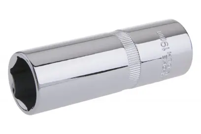 Hlavice prodloužená 1/2" CrVa 19mm (L17880)