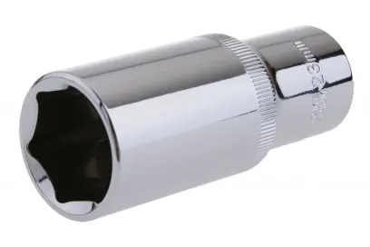 Hlavice prodloužená 1/2" CrVa 23mm (L17884)