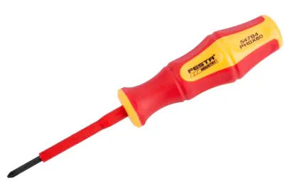 Elektro šroubovák PH0x60mm VDE 1000V, FESTA 18080 (L18080)