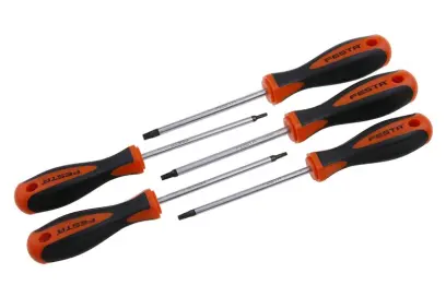 Šroubováky TORX 10,15,20,25,30 - 5 dílů, FESTA 18340 (L18340)