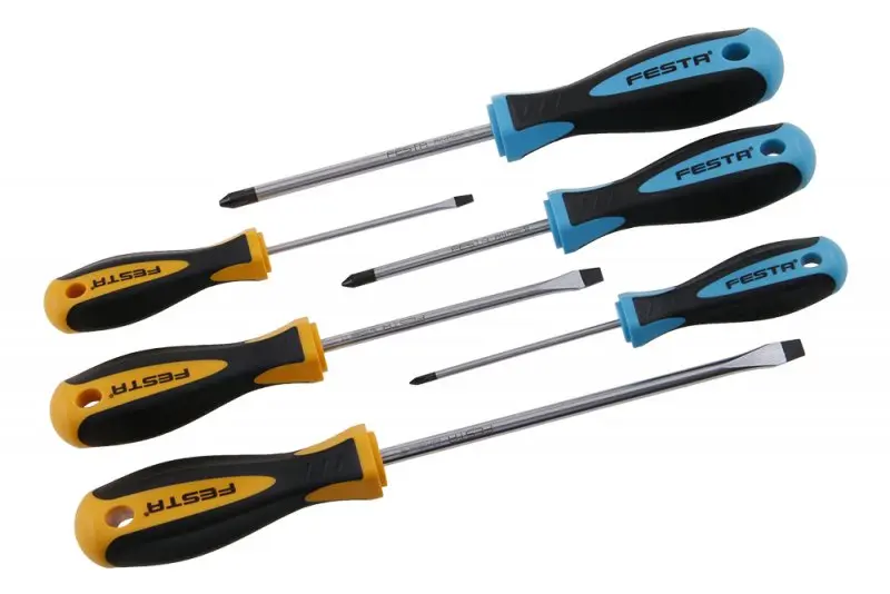 Sada šroubováků 6ks CrV PH+ploché FESTA (L18403)