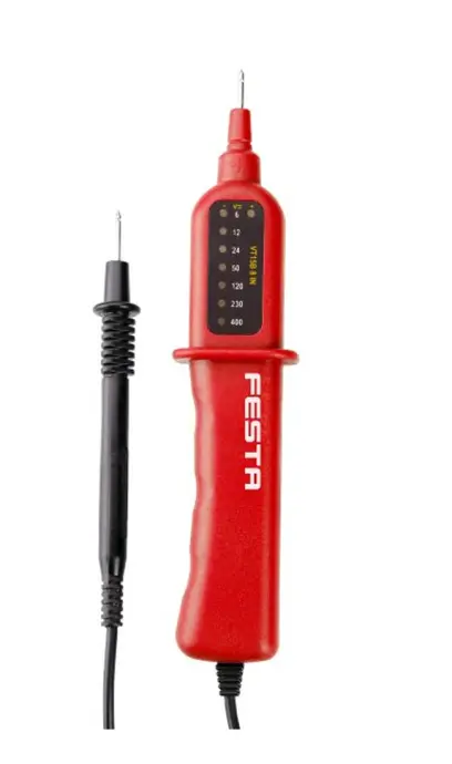 Zkoušečka napětí FESTA 6-400V AC/DC CE (L18428)