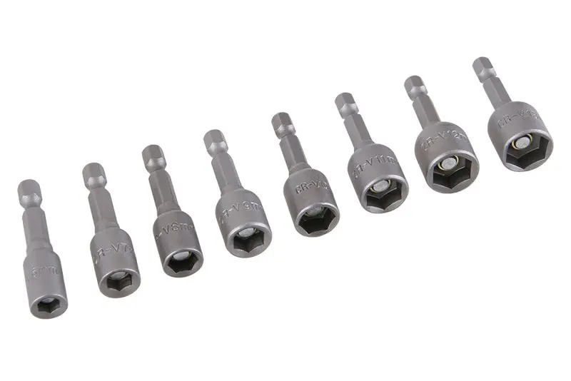 Bitové nástrčné hlavice 1/4" šestihran 6 ÷ 13 mm Festa (Sada 8 dílů) (L18618)