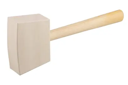 Dřevěná palice 390g,80x60mm,32cmbukFESTA (L19200)